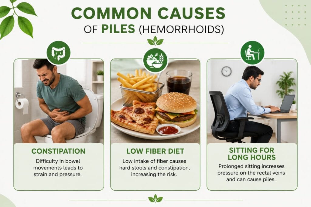 बवासीर के लक्षण, कारण और होम्योपैथिक उपचार common causes of piles.jpg