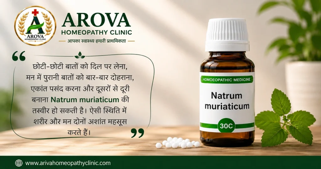 Symptoms associated with Natrum Muriaticum symptom
